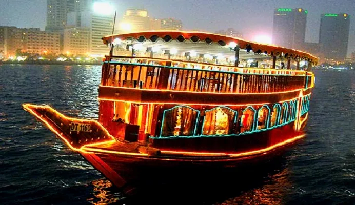 dhow cruise dubai creek online booking